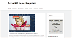 Desktop Screenshot of creationdesarl.fr
